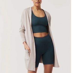 Pact - Airplane Cardigan in Oyster